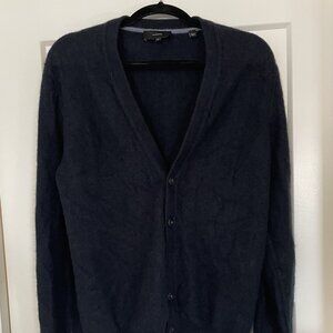 Vince Men's Boiled Cashmere Cardigan